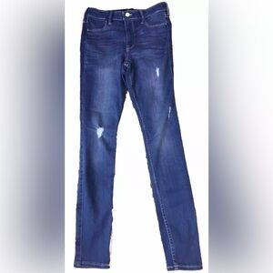 HOLLISTER Womens size 5 HIGH RIDE DESTROYED JEAN LEGGINGS NEW